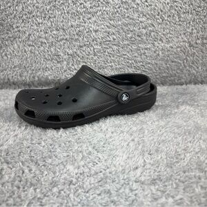 Crocs Classic Iconic Comfort Clog Sandals Black Men's 8 Women 10